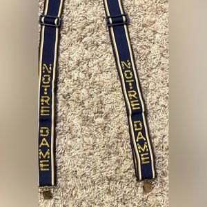 Children’s Norte Dame 1980’s Suspenders